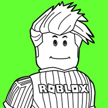Footballer Of Roblox Coloring Pages Hellokids Com