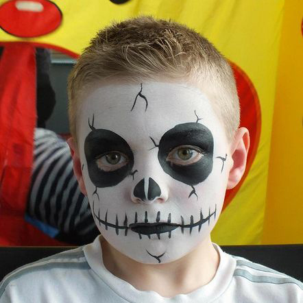 Halloween Drawing Face Paint
