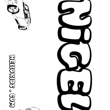 Boys name coloring pages : Coloring pages, Daily Kids News, Videos for