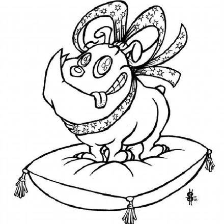 DOG coloring pages - 42 free Pets and animals coloring pages & online