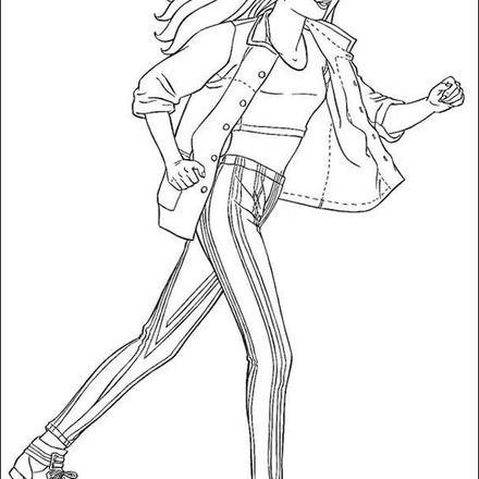 BARBIE DOLL coloring pages - 11 online Mattel dolls printables for girls