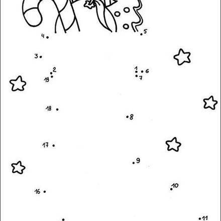 Christmas dot to dot - 24 free dot to dot printable worksheets for kids