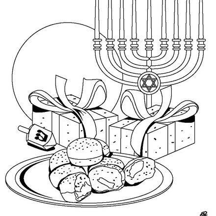 HANUKKAH coloring pages - Coloring pages - Printable Coloring Pages