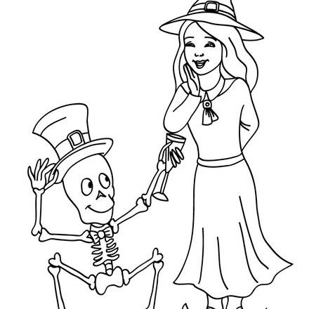 WITCH coloring pages - 67 printables to color online for Halloween