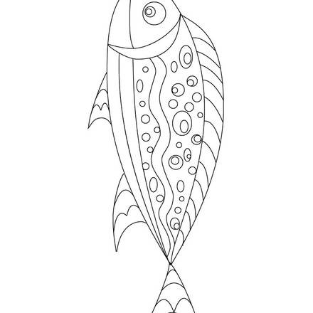 Fish : Coloring pages, Drawing for Kids, Reading &amp; Learning, Kids ...