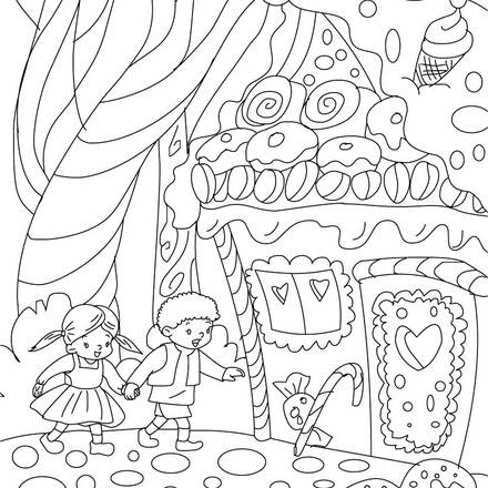 GRIMM fairy tales coloring pages - Coloring pages - Printable Coloring
