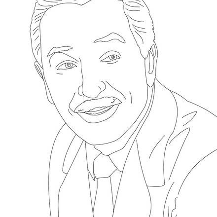 FAMOUS AMERICAN PEOPLE coloring pages - Coloring pages - Printable