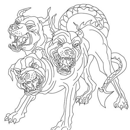 GREEK FABULOUS CREATURES AND MONSTERS coloring pages - Coloring pages