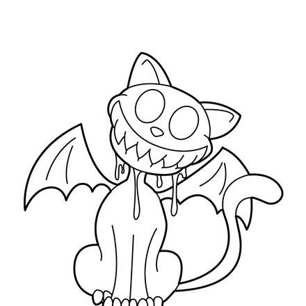BLACK BATS coloring pages - 14 printables to color online for Halloween