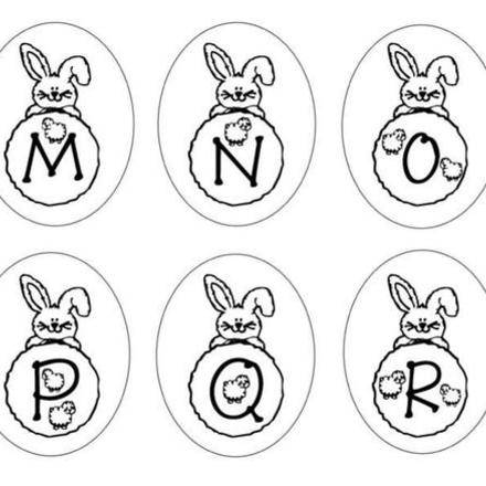 EASTER BUNNY coloring pages - 37 online bunnies coloring printables for