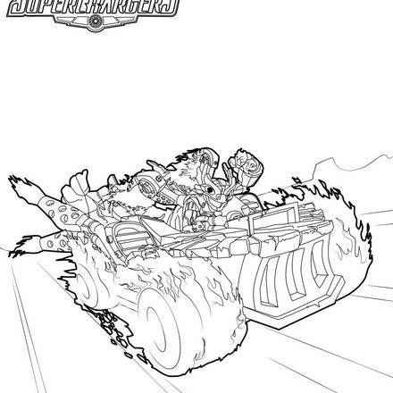 Skylanders: Free coloring pages, games and activities for kids