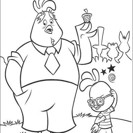 Chicken Little coloring pages - 71 free Disney printables for kids to