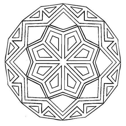 Mandalas for BEGINNERS - Coloring pages - Printable Coloring Pages ...