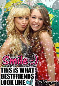 blingee.gif Miley and Ashley image by thekaratekid35