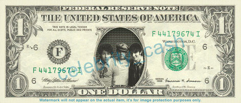 The Jonas Brothers Dollar Bill