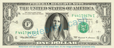 Avril Lavigne Dollar Bill