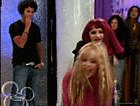 Hannah Montana and Lola
