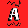 Batman letters of alphabet coloring pages - Alphabet coloring pages - Coloring