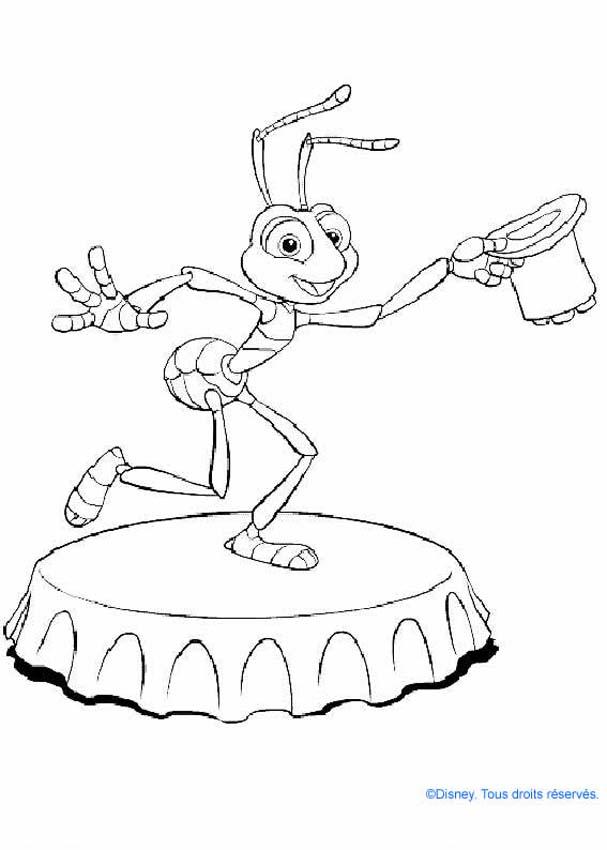 a bugs life coloring pages disney - photo #46