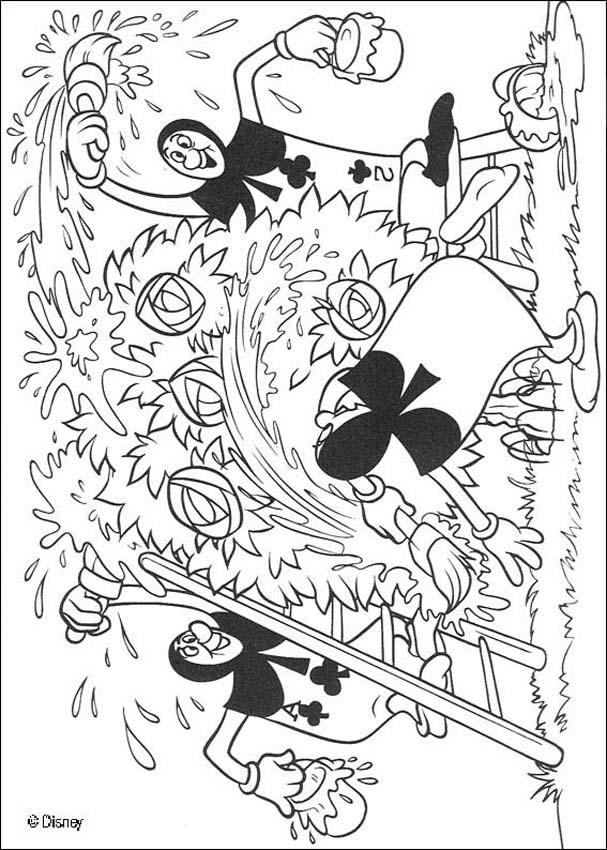 Alice in Wonderland coloring pages - Alice 14