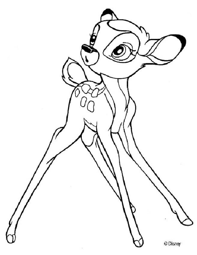 bambi 65 coloring pages hellokids com colorant alimentaire halal de marque star