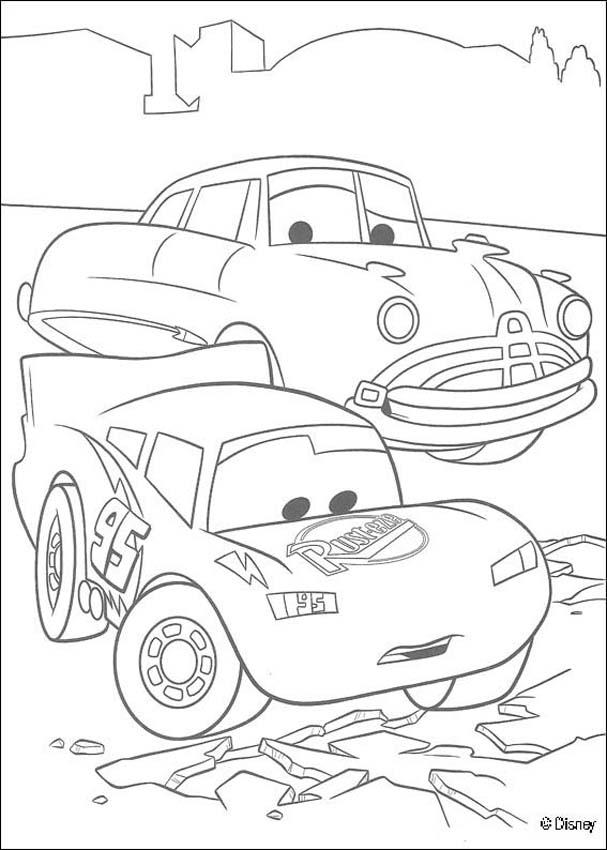 Car Coloring Pages For Boys