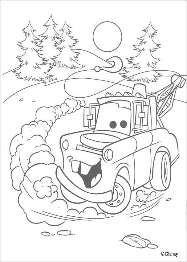 Mater coloring pages  Hellokids.com