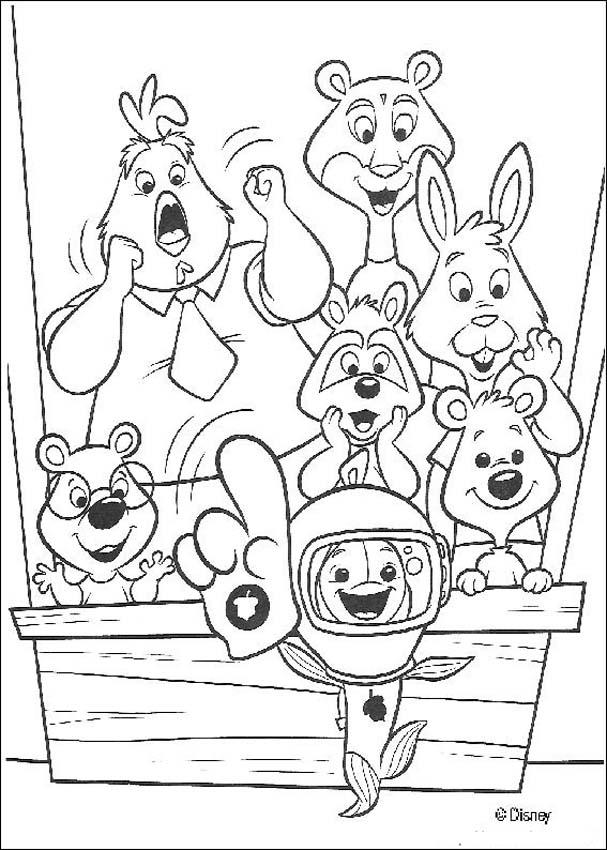 Chicken Little 24 Coloring Pages Hellokids