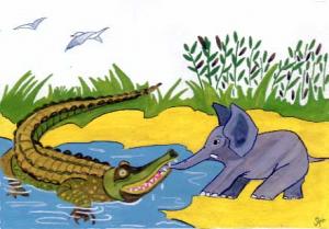 crocodile-et-elephant
