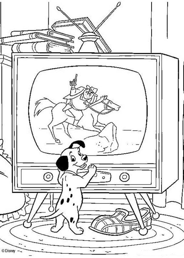 Tv coloring pages Hellokidscom