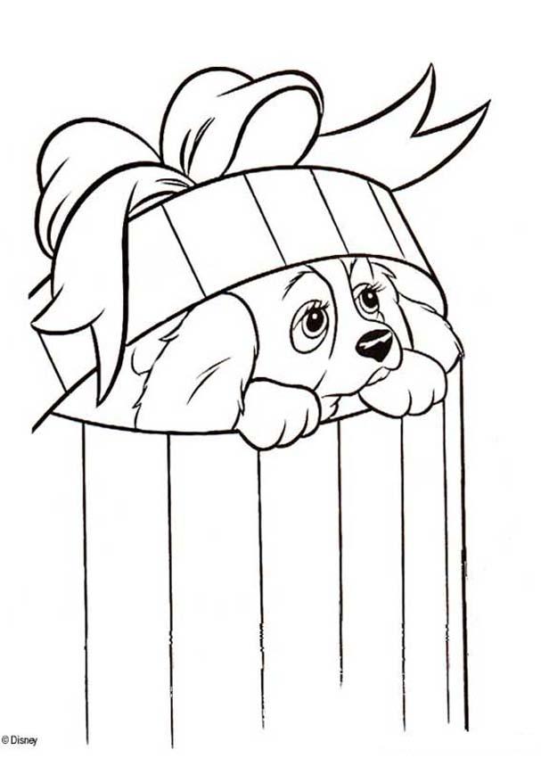 lady in the tramp coloring pages - photo #23