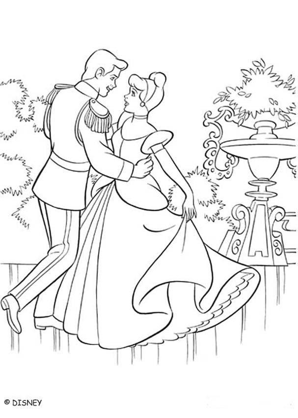 Cinderella Coloring Book Pages 22 Free Disney Printables For Kids To Color Online