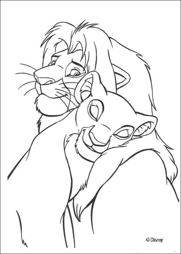 the lion king nala coloring pages