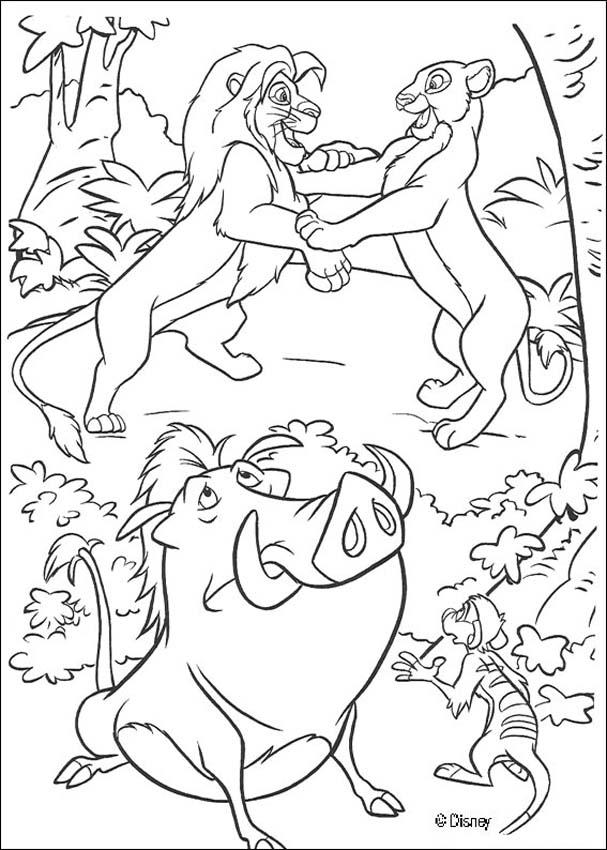 the lion king nala coloring pages