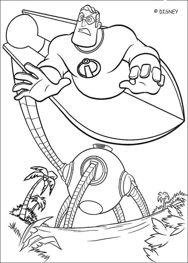 The incredibles 14 coloring pages - Hellokids.com