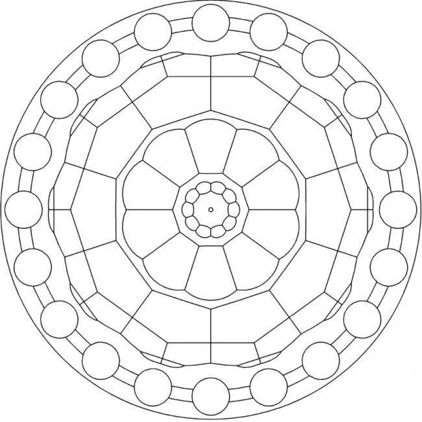 Mandala 7 coloring pages Hellokidscom