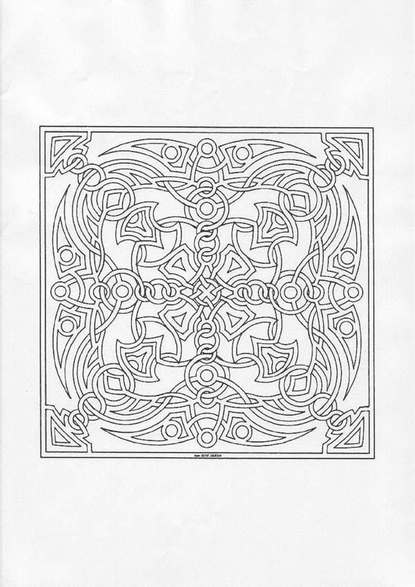 Mandala 2a coloring pages - Hellokids.com