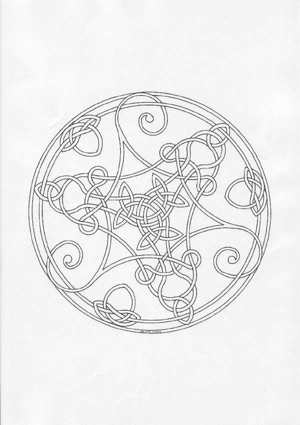 Mandala ee coloring pages - Hellokids.com