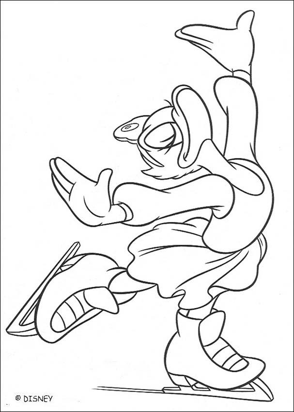 daisy duck donald duck coloring pages - photo #26