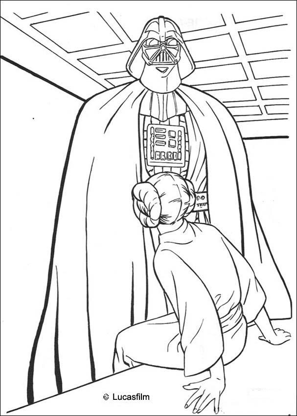 darth vader coloring pages online - photo #13