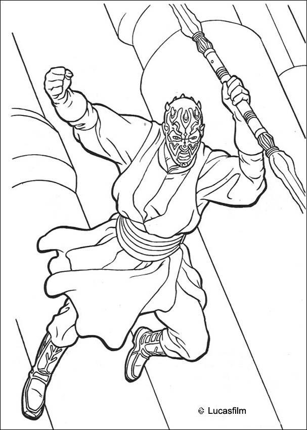 darth maul printable coloring pages - photo #6