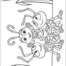 A bug�s life 10 - Coloring - Disney coloring pages - A Bugs life coloring pages