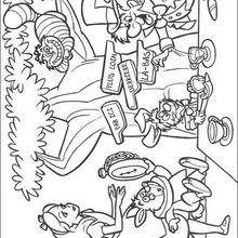Alice 12 - Coloring - Disney coloring pages - Alice in Wonderland coloring pages