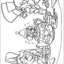 Alice 17 - Coloring - Disney coloring pages - Alice in Wonderland coloring pages