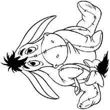 Eeyore - Coloring - Famous character coloring pages - Winnie The Pooh coloring pages