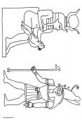 Egyptian gods - Coloring - Countries and Cultures Coloring Pages - Egypt coloring pages