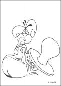 Diddl  1 - Coloring - Cartoon Characters Coloring Pages - Diddl coloring book pages