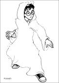 Harry Potter 17 - Coloring - Famous character coloring pages - Harry Potter coloring pages