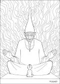 Kirikou 22 - Coloring - Famous character coloring pages - Kirikou coloring book pages