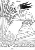 Kirikou 26 - Coloring - Famous character coloring pages - Kirikou coloring book pages